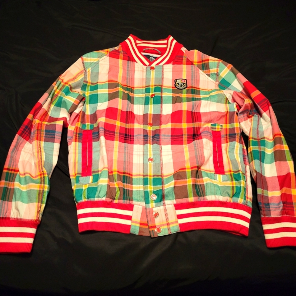 Parrish Nation XL Throwback plaid Jacket